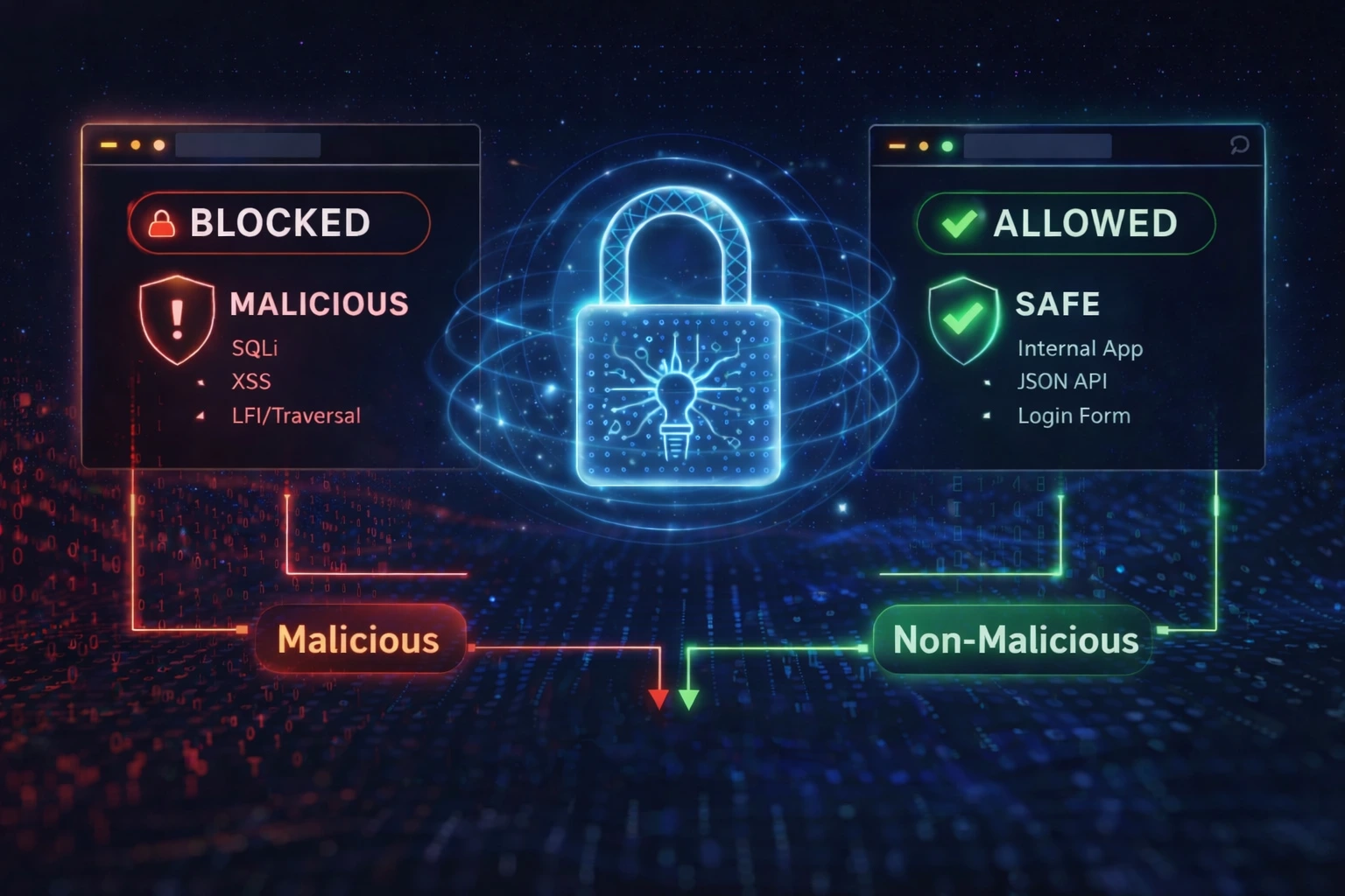 GladiosWAF dashboard preview